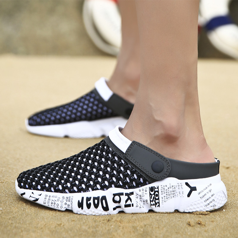 Designer- Sandals Beach Slippers Male Sneaker Man Zuecos Sandalias Zapatos Hombre A-032, Light grey
Designer- Sandals Beach Slippers Male Sneaker Man Zuecos Sandalias Zapatos Hombre A-032, Light grey