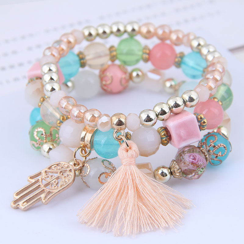 New Multilayer Bohemian Bracelet for Women Girls Crystal Beaded Strand Bangle Charm Stackable Bracelets Set Stretch Beach Boho Jewelry
New Multilayer Bohemian Bracelet for Women Girls Crystal Beaded Strand Bangle Charm Stackable Bracelets Set Stretch Beach Boho Jewelry