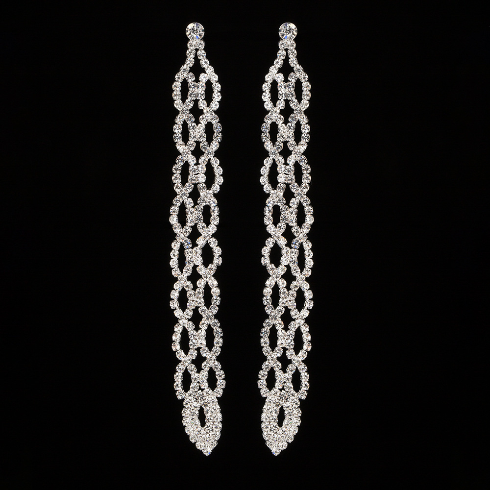 Long Fund Exaggeration Rhinestone Ear Nail Woman Personality Eardrop Earrings Earring Product
Long Fund Exaggeration Rhinestone Ear Nail Woman Personality Eardrop Earrings Earring Product