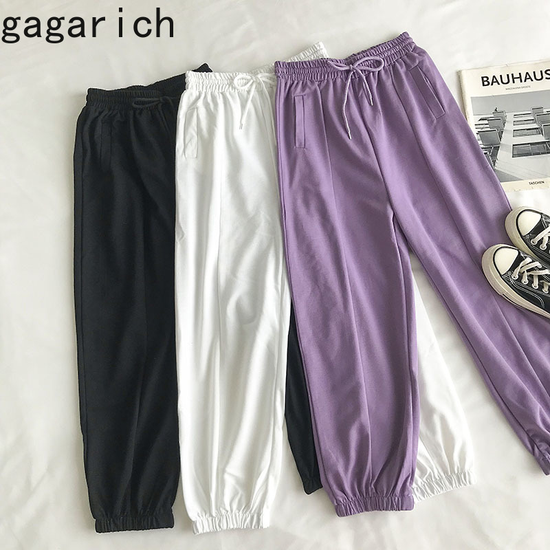 Gagarich Solid Ankle-Length Harem Pants Loose Elastic Waist Casual Female Summer High Waist Streetwear Cargo Trousers Women, Black
Gagarich Solid Ankle-Length Harem Pants Loose Elastic Waist Casual Female Summer High Waist Streetwear Cargo Trousers Women, Black