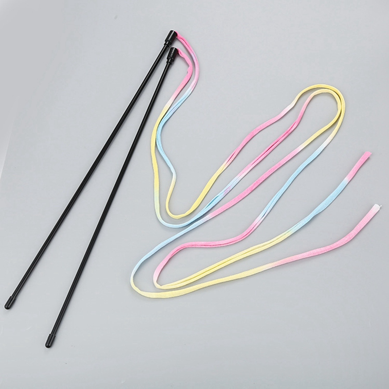 Cat Toys Cute Funny Colorful Rod Teaser Wand Plastic Pet Toys For Cats Interactive Stick Cat Supplies 2020
Cat Toys Cute Funny Colorful Rod Teaser Wand Plastic Pet Toys For Cats Interactive Stick Cat Supplies 2020
