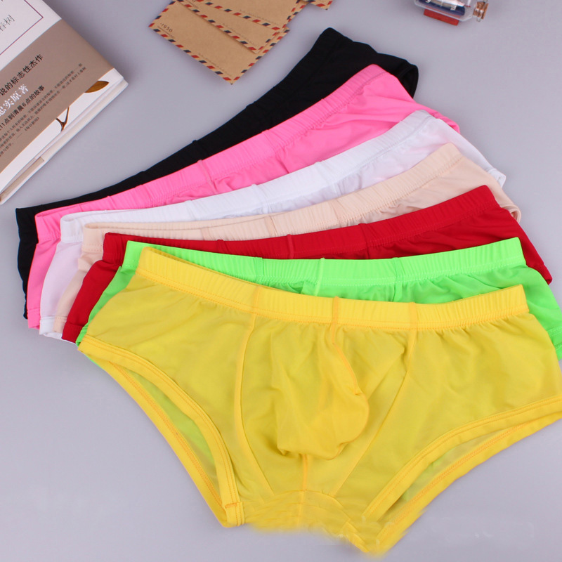 La MaxPa 2019 men Modal Men's Boxers Ultra-thin breathable boxer men's ice silk seamless translucent Boxershorts summer k1089, Green
La MaxPa 2019 men Modal Men's Boxers Ultra-thin breathable boxer men's ice silk seamless translucent Boxershorts summer k1089, Green