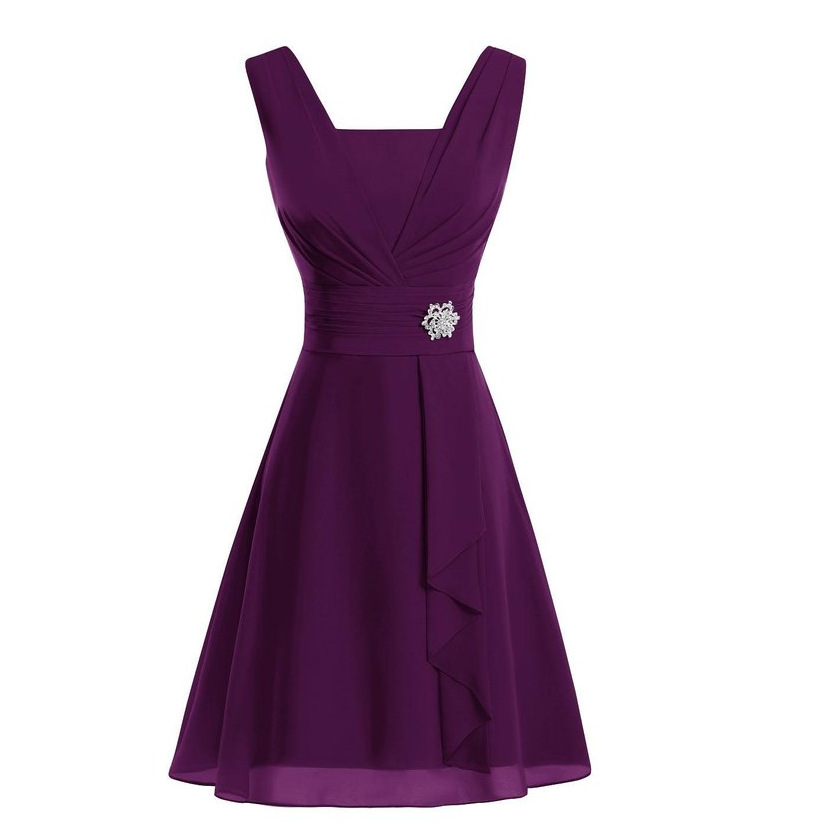 cheap real photo short chiffon prom dresses with beaded long plus size mini evening party gowns formal party gown qc1432