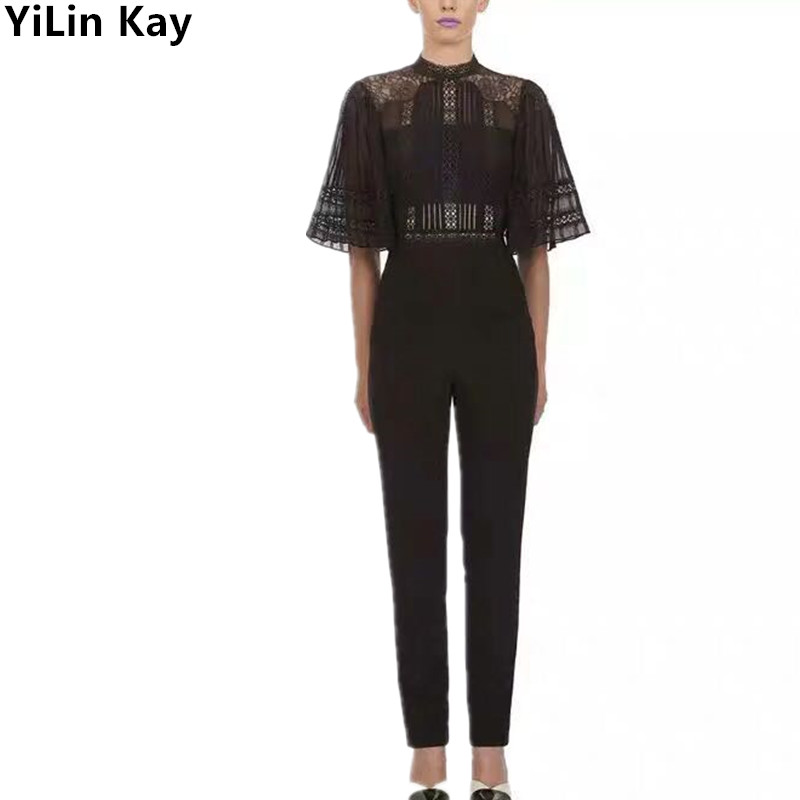 2020 Summer jumpsuit High Quality New Fashion Elegant Women Jumpsuits Sexy short sleeve round neck Slim Black Jumpsuit
2020 Summer jumpsuit High Quality New Fashion Elegant Women Jumpsuits Sexy short sleeve round neck Slim Black Jumpsuit