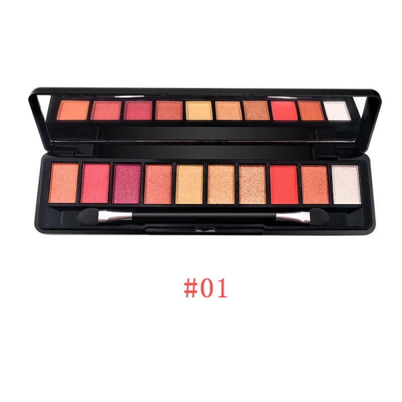 10 Colors Eye Shadow Palette Long-Lasting Non-Dizzy Dyeing Matte Shimmer Eye Shadow Powder Hot, As show
10 Colors Eye Shadow Palette Long-Lasting Non-Dizzy Dyeing Matte Shimmer Eye Shadow Powder Hot, As show