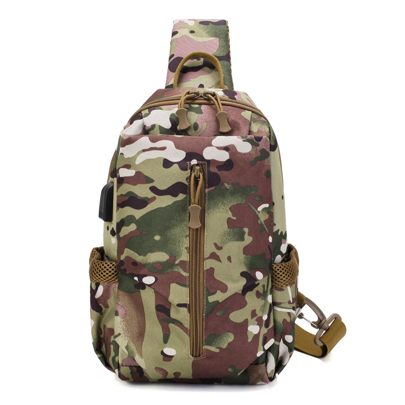 USB Charging Mens Tactical Shoulder Bag Sling Waterproof Zipper Messenger Bag Outdoor Hiking Backpack Fishing Bags, Khaki
USB Charging Mens Tactical Shoulder Bag Sling Waterproof Zipper Messenger Bag Outdoor Hiking Backpack Fishing Bags, Khaki