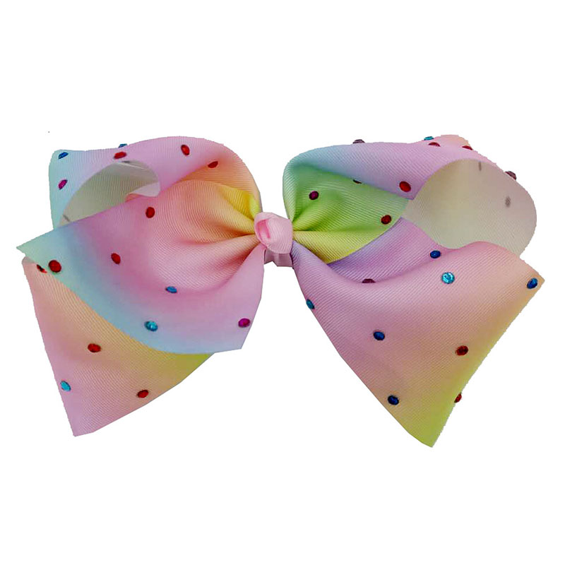 Kids Fashion Hair Accessories Girls Rainbow Hair Bows hairpins Clip With CZ Rhinestone Hair Bows Free shipping, 8cm
Kids Fashion Hair Accessories Girls Rainbow Hair Bows hairpins Clip With CZ Rhinestone Hair Bows Free shipping, 8cm