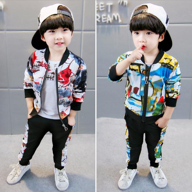 Autumn Baby Girls Boys Clothing Sets Infant Clothes Suits Toddler Kids Costume painting Coats T Shirt Pants, Blue bear
Autumn Baby Girls Boys Clothing Sets Infant Clothes Suits Toddler Kids Costume painting Coats T Shirt Pants, Blue bear