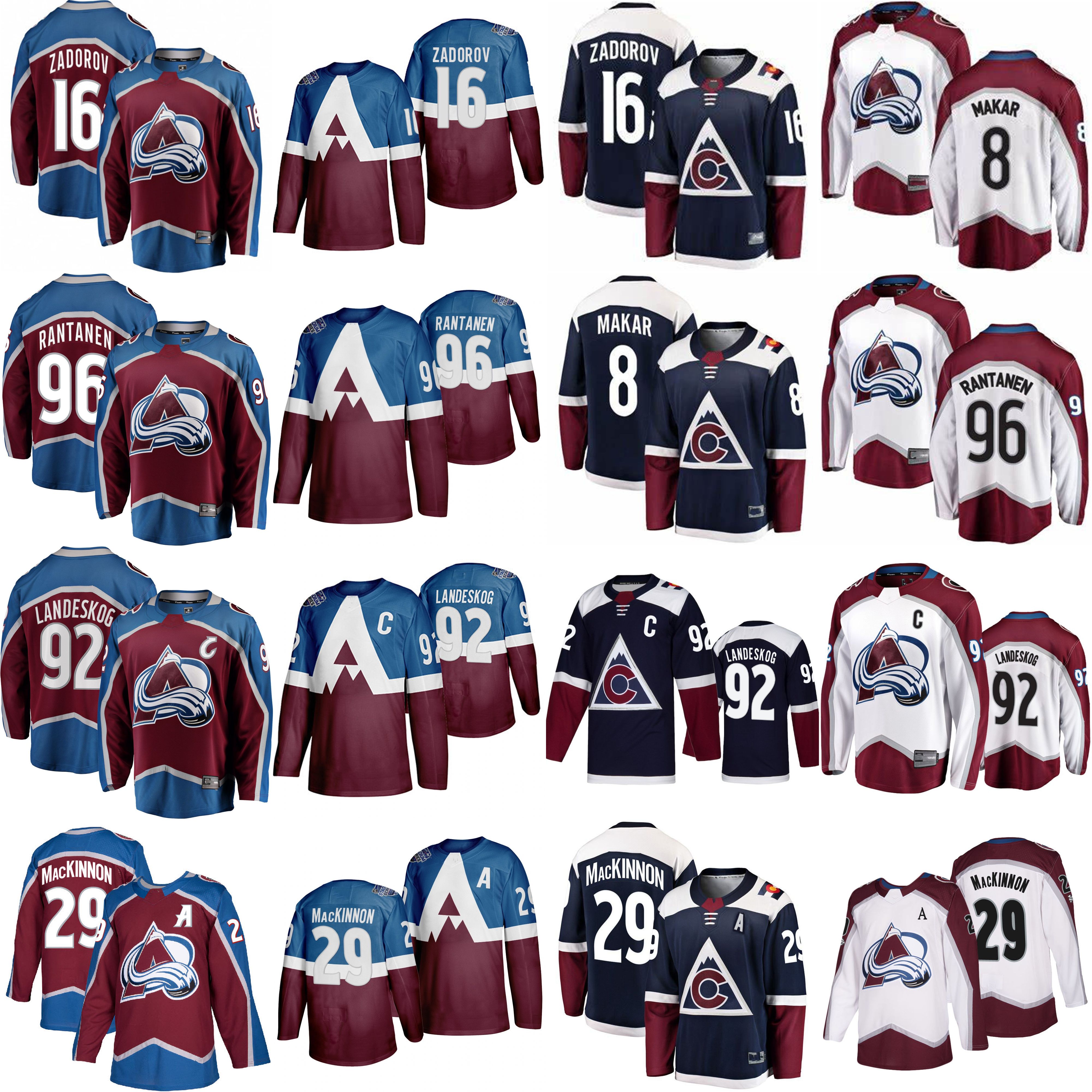 Colorado Avalanche Hockey Jerseys 29 Nathan MacKinnon Jersey 92 Gabriel Landeskog 96 Mikko Rantanen 8 Cale Makar Nikita Zadorov Stitched, Black;red
Colorado Avalanche Hockey Jerseys 29 Nathan MacKinnon Jersey 92 Gabriel Landeskog 96 Mikko Rantanen 8 Cale Makar Nikita Zadorov Stitched, Black;red