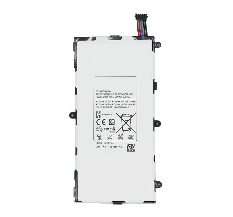 1x 4000mAh T4000E Replacement Battery For Samsung Galaxy Tab Tablet 3 7.0 T211 T210 T215 T210R T217A SM-T210R T2105 P3210 P3200
1x 4000mAh T4000E Replacement Battery For Samsung Galaxy Tab Tablet 3 7.0 T211 T210 T215 T210R T217A SM-T210R T2105 P3210 P3200