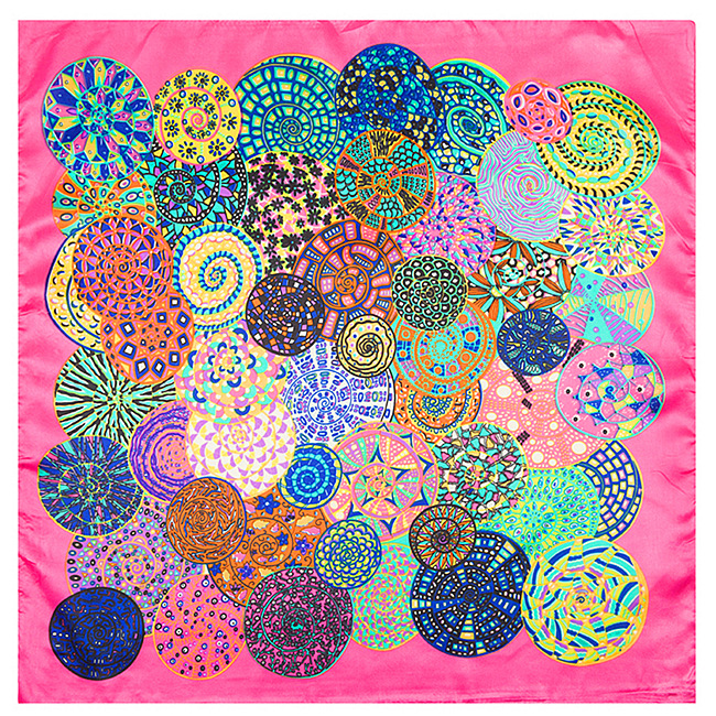 Mai Tong scarves 60cm * 60cm snail dreams Ms. silk professional small square scarf 338
Mai Tong scarves 60cm * 60cm snail dreams Ms. silk professional small square scarf 338