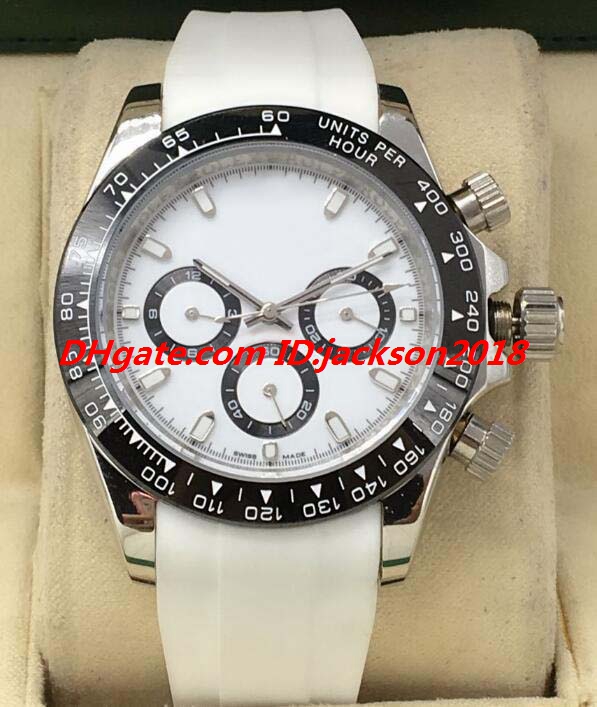 Luxury Watches Mens 116520 116500 116505 Ceramic Bezel Rubber Bracelet 40MM Mechanical Automatic Fashion Men's Watch Wristwatch, Slivery;brown
Luxury Watches Mens 116520 116500 116505 Ceramic Bezel Rubber Bracelet 40MM Mechanical Automatic Fashion Men's Watch Wristwatch, Slivery;brown