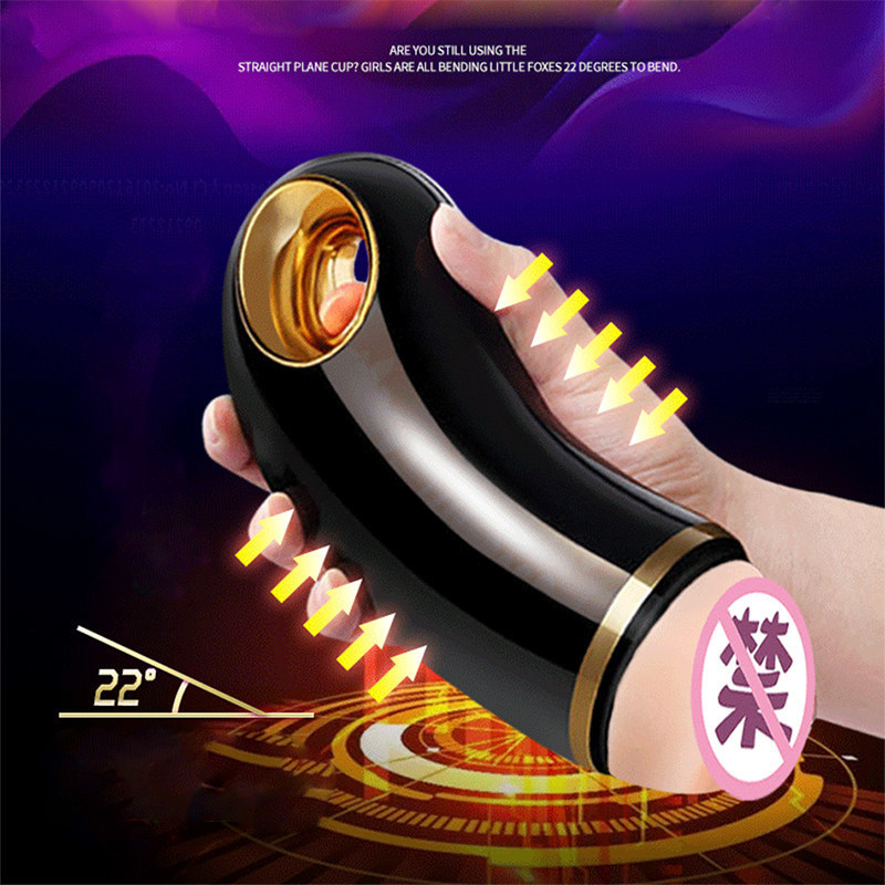 Automatic Male Masturbator Electric Masturbation Cup Vibrating Pocket Erotic Sucking Machine Sex Toys Adults Products For Men Y190124