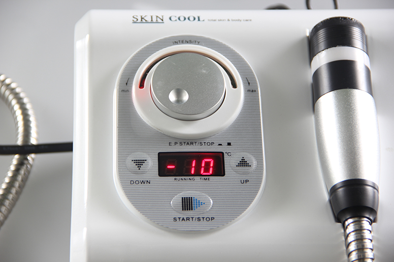 NEW Skin COOL Cryo Electroporation System Hot and Cold Facial Cooling Treatment Anti-aging Machine