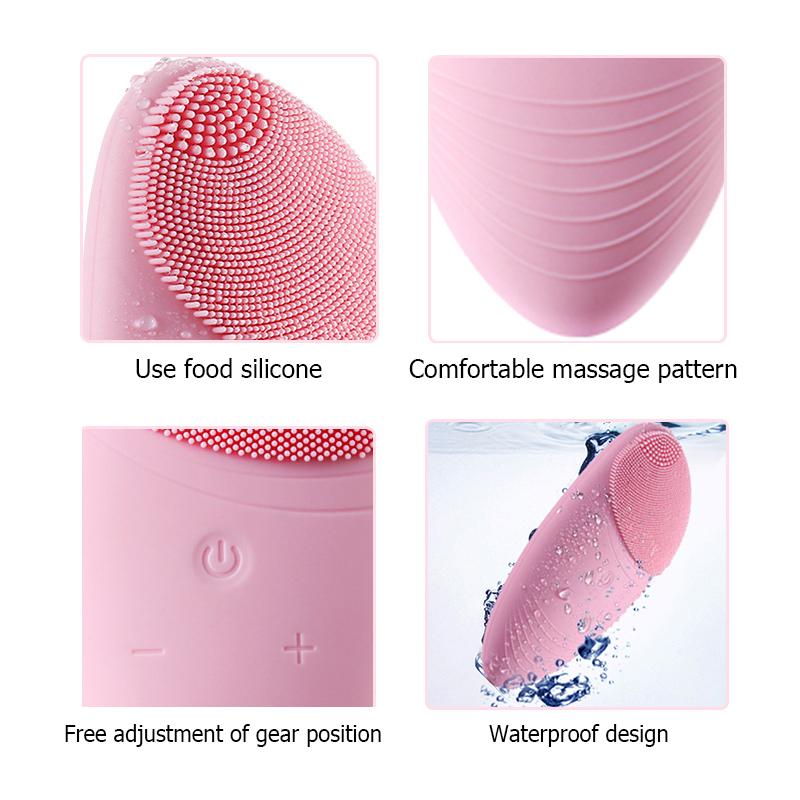 Face Cleaning Brush Mini Electric Silicone Face Massage Waterproof Washing Machine Sonic Vibracion Deep Pore Cleaner Tools
Face Cleaning Brush Mini Electric Silicone Face Massage Waterproof Washing Machine Sonic Vibracion Deep Pore Cleaner Tools