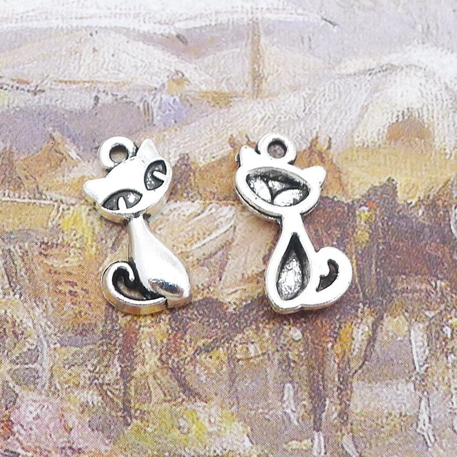 B6850 18*11mm Kitty Ancient Silver Combine Gold Product Parts 200 Individual / Package 0.8 G
B6850 18*11mm Kitty Ancient Silver Combine Gold Product Parts 200 Individual / Package 0.8 G