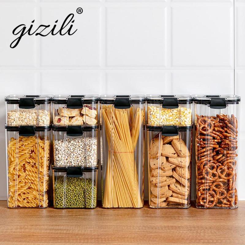 Storage Container Kitchen Cereal Transparent Sealed Box Multigrain for Dry Grain Milk Sugar Organizer Jar Accessori
Storage Container Kitchen Cereal Transparent Sealed Box Multigrain for Dry Grain Milk Sugar Organizer Jar Accessori