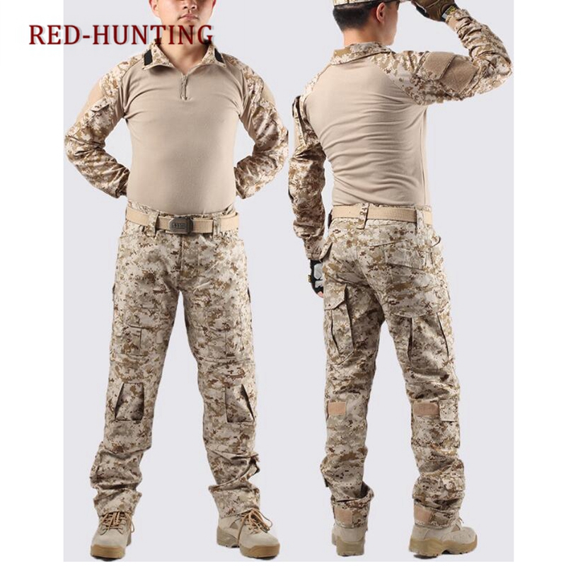 2020 Newly Tactical Gear Uniform Clothing Army Tactical Shirt Jacket Pants With Knee Pads Camouflage Hunting Clothes
2020 Newly Tactical Gear Uniform Clothing Army Tactical Shirt Jacket Pants With Knee Pads Camouflage Hunting Clothes