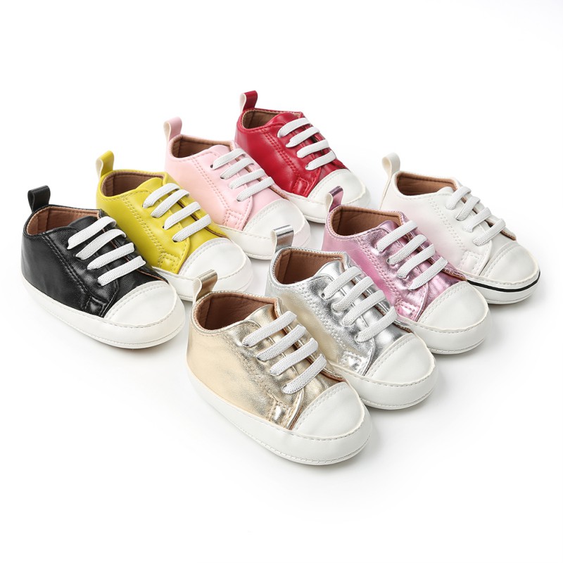 Baby Shoes Classic PU Canvas Baby Girl Shoes First Walkers Fashion Boy Newborn 8 Color Spring, Pink
Baby Shoes Classic PU Canvas Baby Girl Shoes First Walkers Fashion Boy Newborn 8 Color Spring, Pink