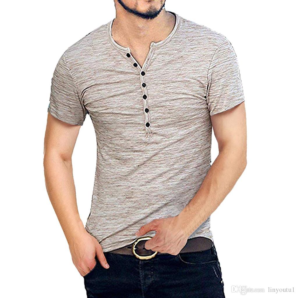 2020 new style T shirt hot sales Men's Summer New Pure Button Short Sleeves Comfortable Fashion Blouse Top high quality, 1#
2020 new style T shirt hot sales Men's Summer New Pure Button Short Sleeves Comfortable Fashion Blouse Top high quality, 1#