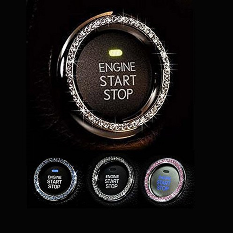 Rhinestone Car Ring Emblem Stickers Decal For Vehicle Ignition Starter Buttons Keys Knobs Interior Accessory Great Gifts
Rhinestone Car Ring Emblem Stickers Decal For Vehicle Ignition Starter Buttons Keys Knobs Interior Accessory Great Gifts