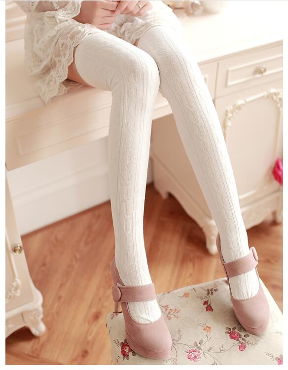 Fashion Women Hemp flowers Over Knee high stockings Thigh high stocking socks 5 colors drop shipping 100% cotton White Cheap Free shipping, L grey
Fashion Women Hemp flowers Over Knee high stockings Thigh high stocking socks 5 colors drop shipping 100% cotton White Cheap Free shipping, L grey