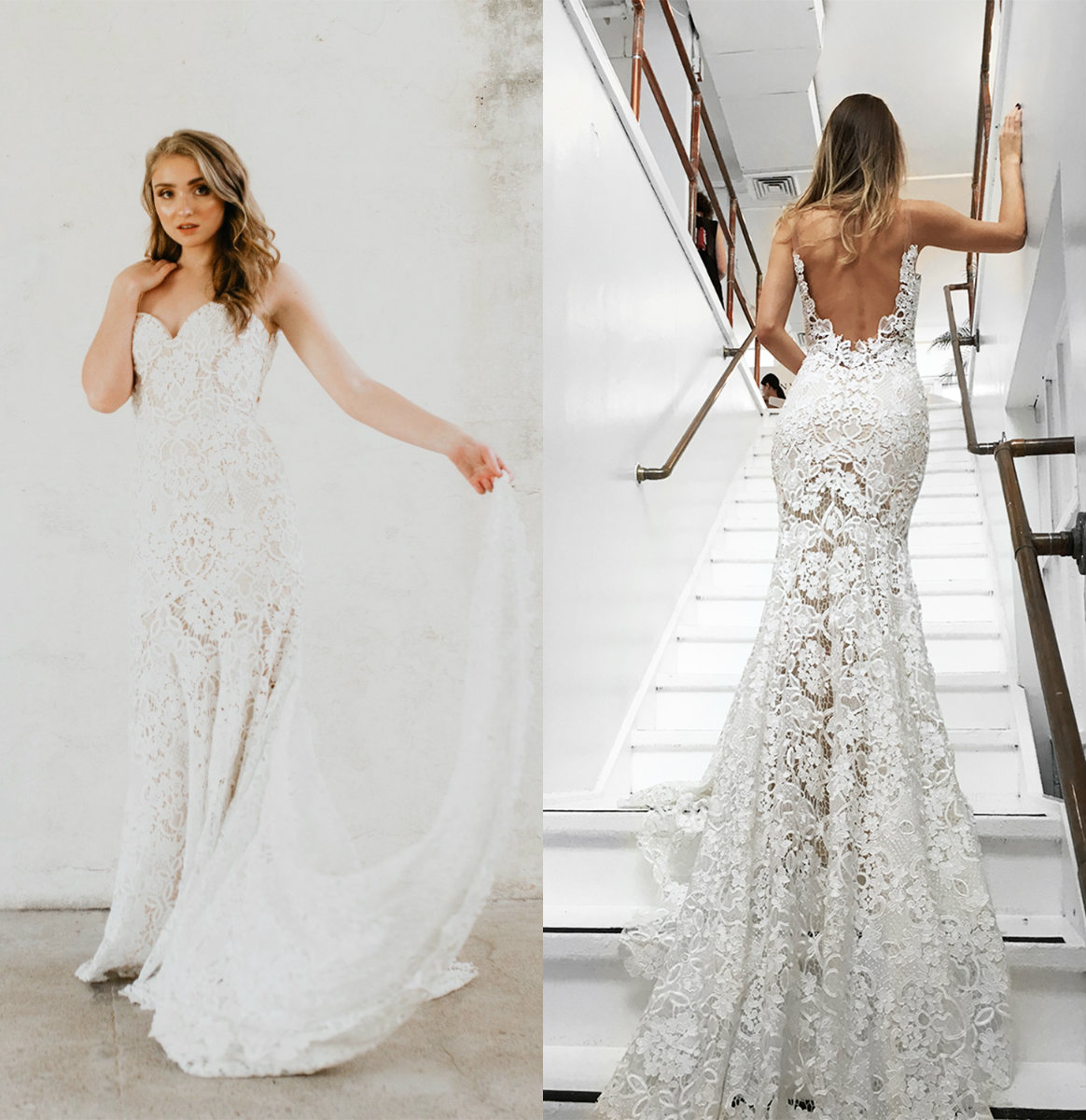 2020 Sexy Backless Wedding Dresses Sweetheart Lace Appliqued Sweep Train Mermaid Wedding Dress Custom Made Plus Size Beach Bridal Gowns, Purple
2020 Sexy Backless Wedding Dresses Sweetheart Lace Appliqued Sweep Train Mermaid Wedding Dress Custom Made Plus Size Beach Bridal Gowns, Purple