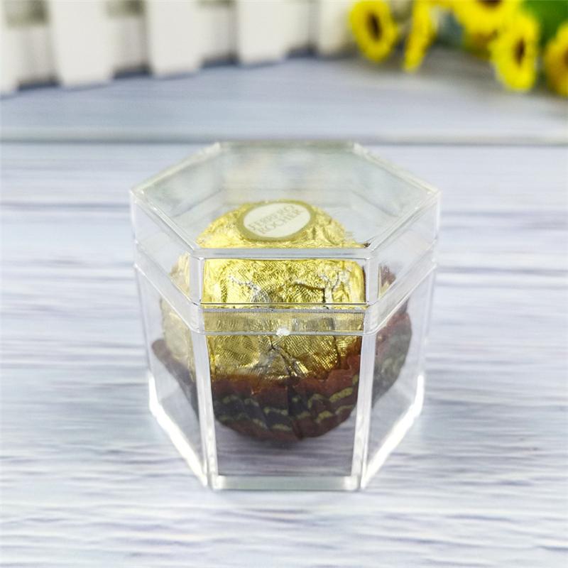 24pcs Geometric Hexagon Clear Plastic Box Mini Jewelry Storege Box Wedding Decoration Gifts Event & Party Supplies
24pcs Geometric Hexagon Clear Plastic Box Mini Jewelry Storege Box Wedding Decoration Gifts Event & Party Supplies