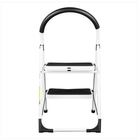 Fashion 2021 Wholesales HOT Sales Folding Stool Heavy Duty Industrial Lightweight 2-Step Ladder White