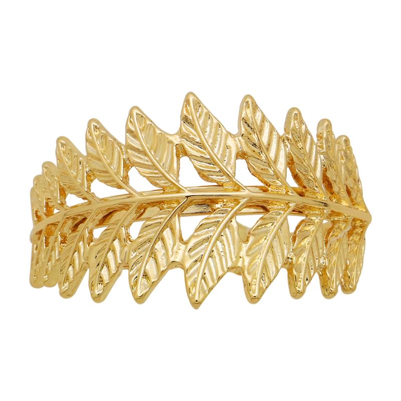 Napkin Rings Gold Leaf Napkin Holder for Wedding Christmas Party Hotel Serviette Buckle Towel Table Decoration