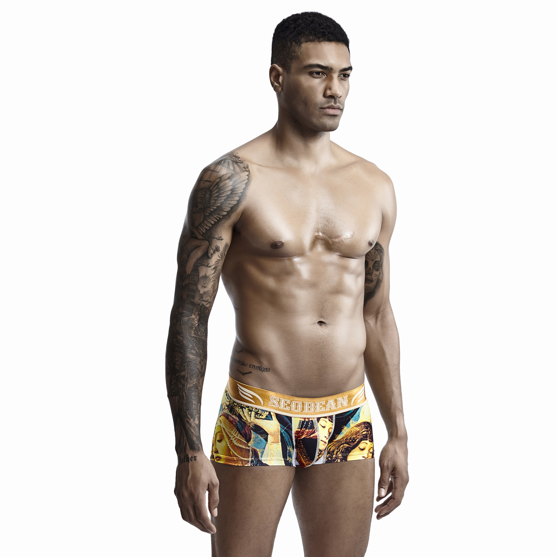 men designer underpants boxer pants personalized trendy mens printed low-rise breathable underpants vintage underwears sale, Black;white
men designer underpants boxer pants personalized trendy mens printed low-rise breathable underpants vintage underwears sale, Black;white