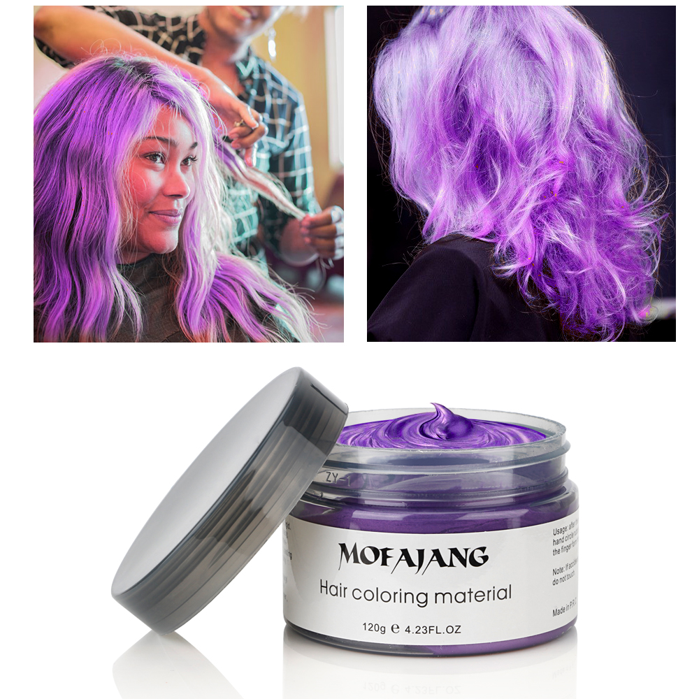120g for hair styling Mofang Strong style restoring Pomade wax big skeleton slicked 8 colors long-lasting