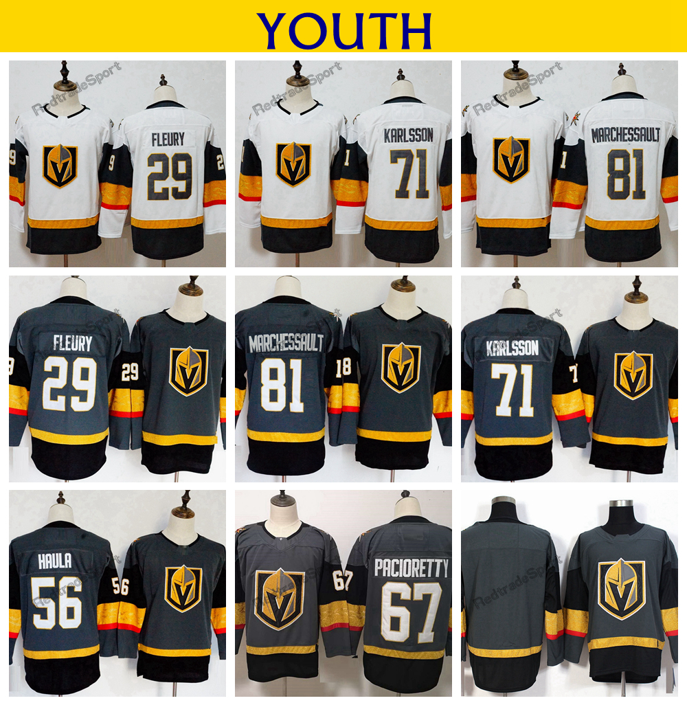 Youth Vegas Golden Knights 29 Marc-Andre Fleury 81 Marchessault 71 William Karlsson 67 Max Pacioretty Haula Hockey Jerseys Kids Shirt, Grey 71
Youth Vegas Golden Knights 29 Marc-Andre Fleury 81 Marchessault 71 William Karlsson 67 Max Pacioretty Haula Hockey Jerseys Kids Shirt, Grey 71