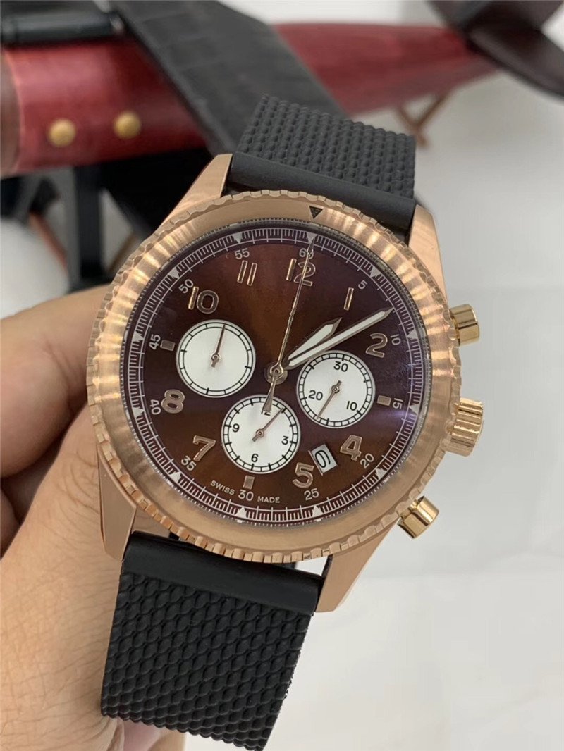 Hot sale luxury watch for man quartz stopwatch luxury chronograph watches stainless steel wrist watch BL01