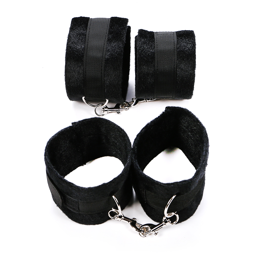 Fetish BDSM Sex Bondage Restraint Kit Games Erotic Accessories for Couples Mask, Collar Mouth Gag Handcuffs Sex Toys