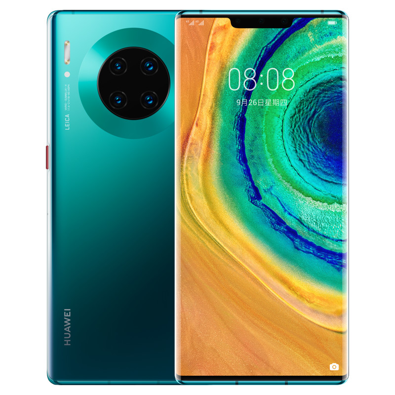 Original Huawei Mate 30 Pro 4G LTE Cell Phone 8GB RAM 128GB 256GB ROM Kirin 990 Octa Core HarmonyOS 6.53" Full Screen 40.0MP AI Fingerprint ID Wa