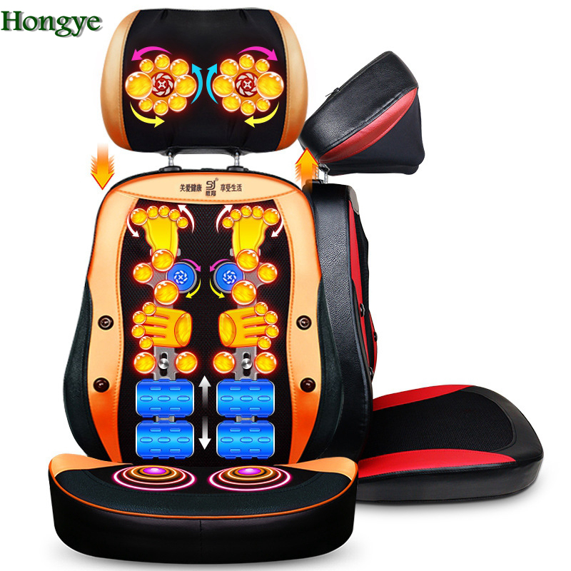Electric back massager vibra Cervical malaxation massage device multifunctional pillow neck household full-body Massage chair
Electric back massager vibra Cervical malaxation massage device multifunctional pillow neck household full-body Massage chair