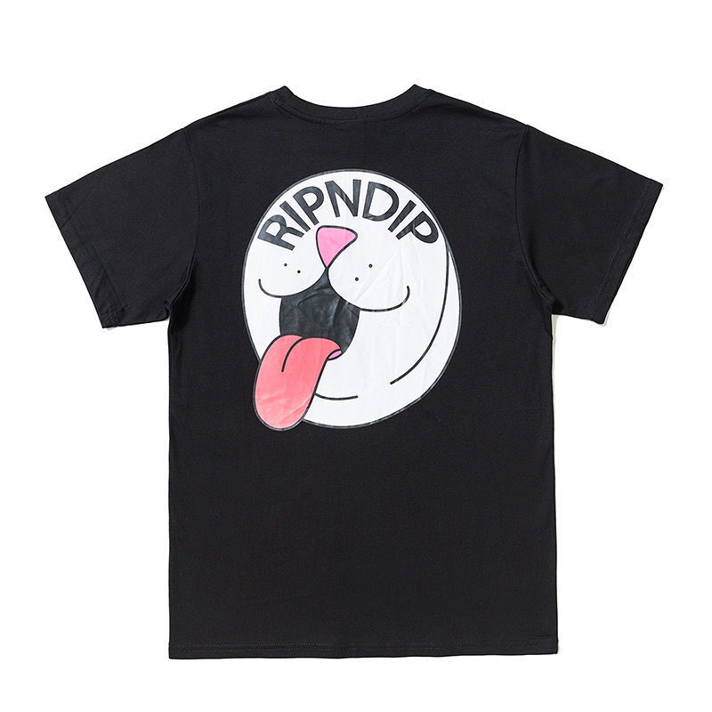 RIPNDIP Vertical Middle Finger Cat Pocket Cotton Round Neck Men Women Couple Bottoming Short-sleeved T-shirt 2021, White;black
RIPNDIP Vertical Middle Finger Cat Pocket Cotton Round Neck Men Women Couple Bottoming Short-sleeved T-shirt 2021, White;black