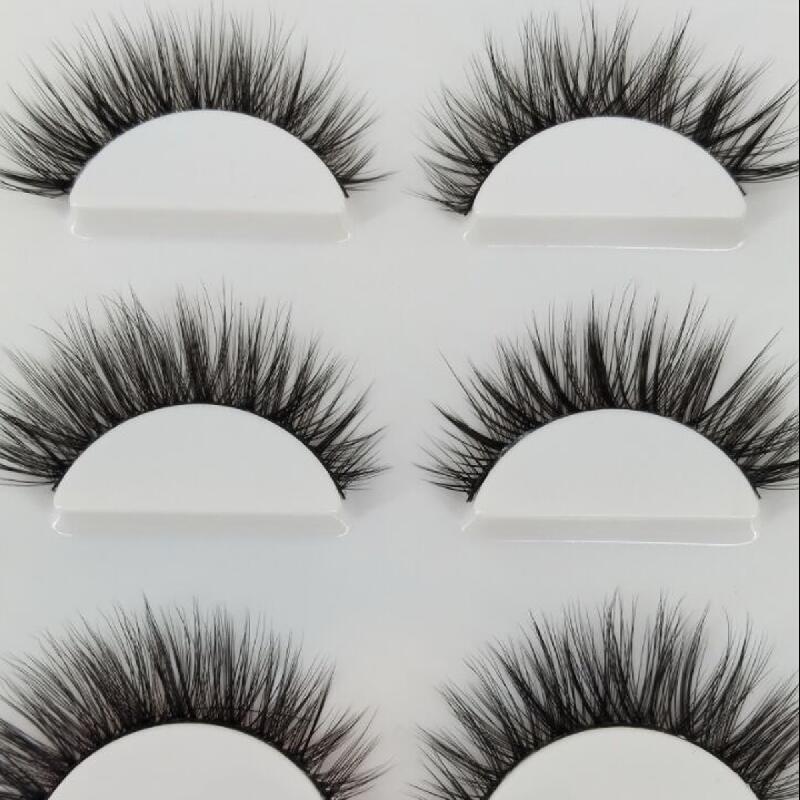High quality 3 Pairs Black 100% Real Mink Natural Cross Long Thick Eye Lashes False Eyelashes Professional Cosmetic 3d-15
High quality 3 Pairs Black 100% Real Mink Natural Cross Long Thick Eye Lashes False Eyelashes Professional Cosmetic 3d-15