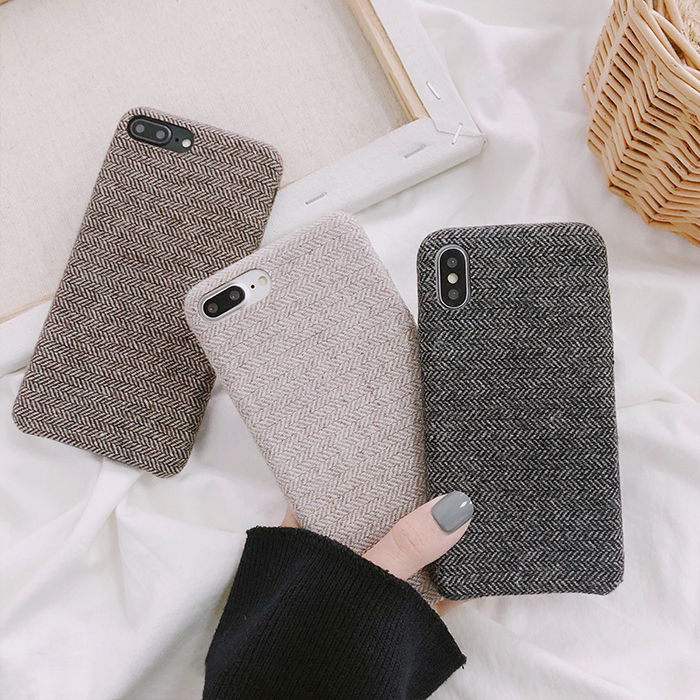 Cloth Texture Soft case For iphone 7 Case Ultra-thin Canvas Grid Pattern Phone Cases For iphone 6 6S 7 8 Plus X Xs Max, Customize
Cloth Texture Soft case For iphone 7 Case Ultra-thin Canvas Grid Pattern Phone Cases For iphone 6 6S 7 8 Plus X Xs Max, Customize