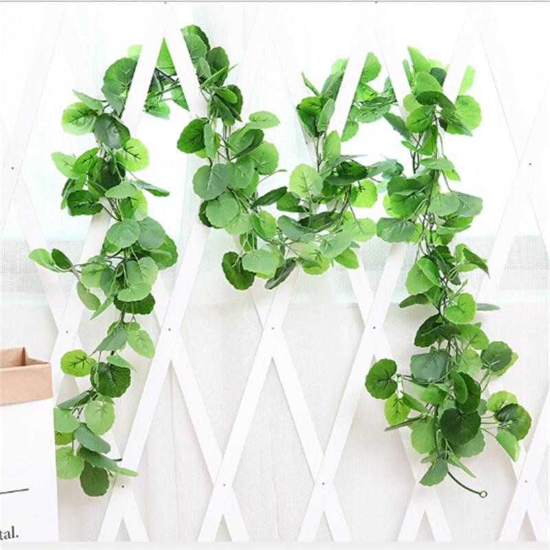 Artificial Fake Hanging Vine Plant Leaves Garland Home Garden Wall Decoration Green Perfect Present, As pic
Artificial Fake Hanging Vine Plant Leaves Garland Home Garden Wall Decoration Green Perfect Present, As pic