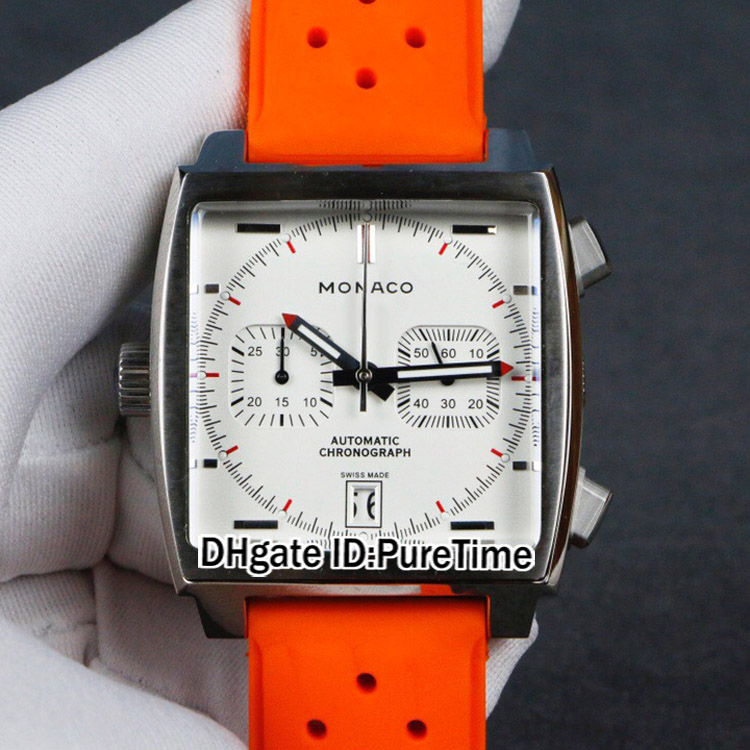 New Steve McQueen Limited Series CAW211 Quartz Chronograph Mens Watch Steel Case White Dial White Subdial Orange Rubber Puretime Z34b2, Customized waterproof service
New Steve McQueen Limited Series CAW211 Quartz Chronograph Mens Watch Steel Case White Dial White Subdial Orange Rubber Puretime Z34b2, Customized waterproof service