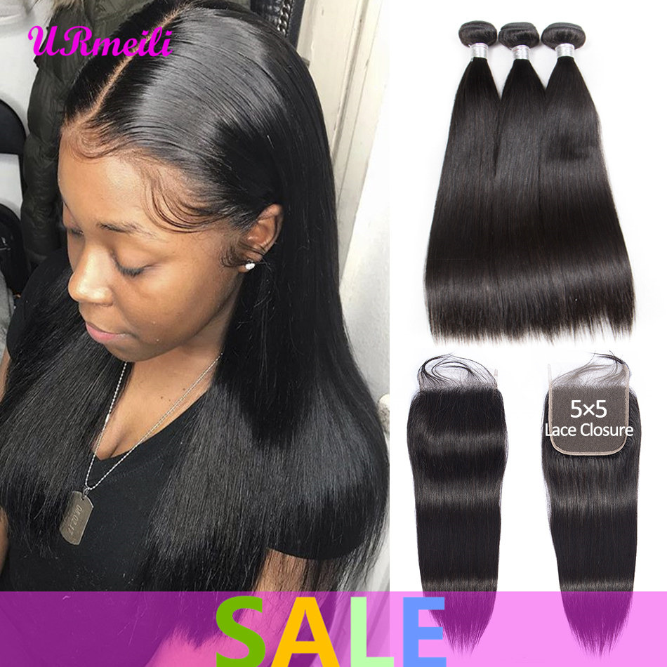Malaysian Straight Hair Bundles With Closure Raw Virgin Malaysian Hair Weave 3 Bundles With 5x5 Lace Closure Human Hair Bundles With Closure, Natural color
Malaysian Straight Hair Bundles With Closure Raw Virgin Malaysian Hair Weave 3 Bundles With 5x5 Lace Closure Human Hair Bundles With Closure, Natural color