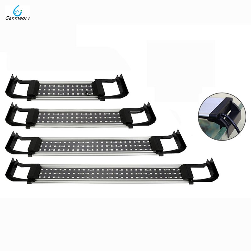 20-100cm Aquarium LED Lighting Fish Tank Light Lamp With Extendable Brackets White And Blue LEDs Fits for Aquarium
20-100cm Aquarium LED Lighting Fish Tank Light Lamp With Extendable Brackets White And Blue LEDs Fits for Aquarium