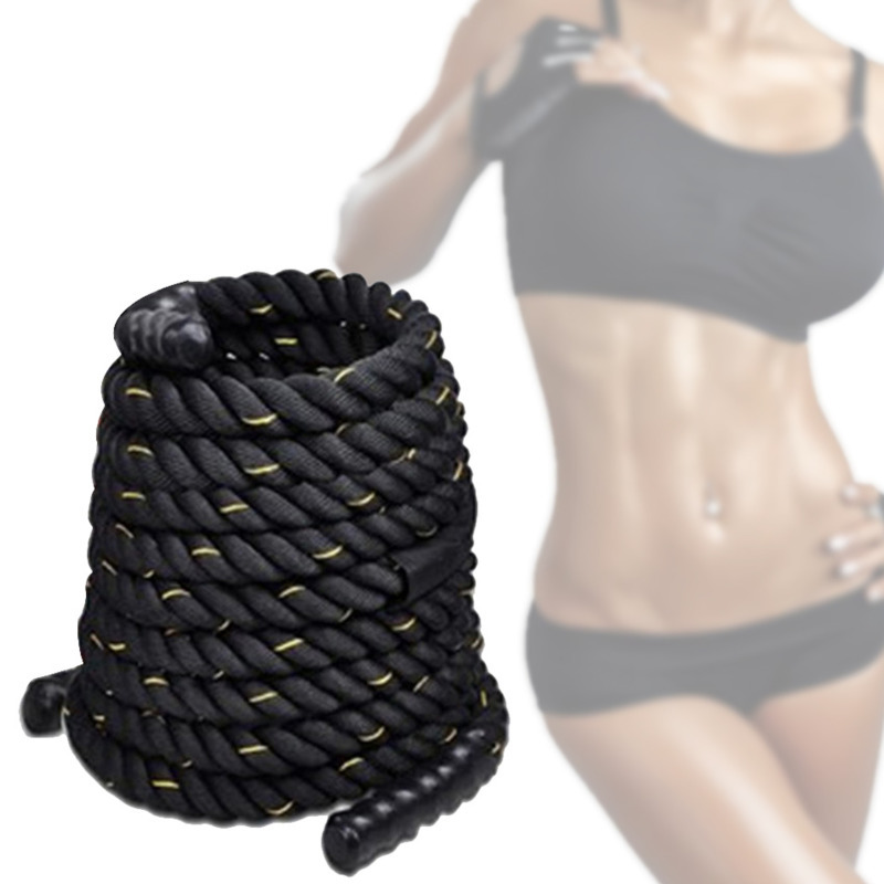 12M Heavy Undulation Battle Rope For Women Workout Training Rope Slimming Fat Burning Bodybuilding Sport Fitness Equipment HW174
12M Heavy Undulation Battle Rope For Women Workout Training Rope Slimming Fat Burning Bodybuilding Sport Fitness Equipment HW174