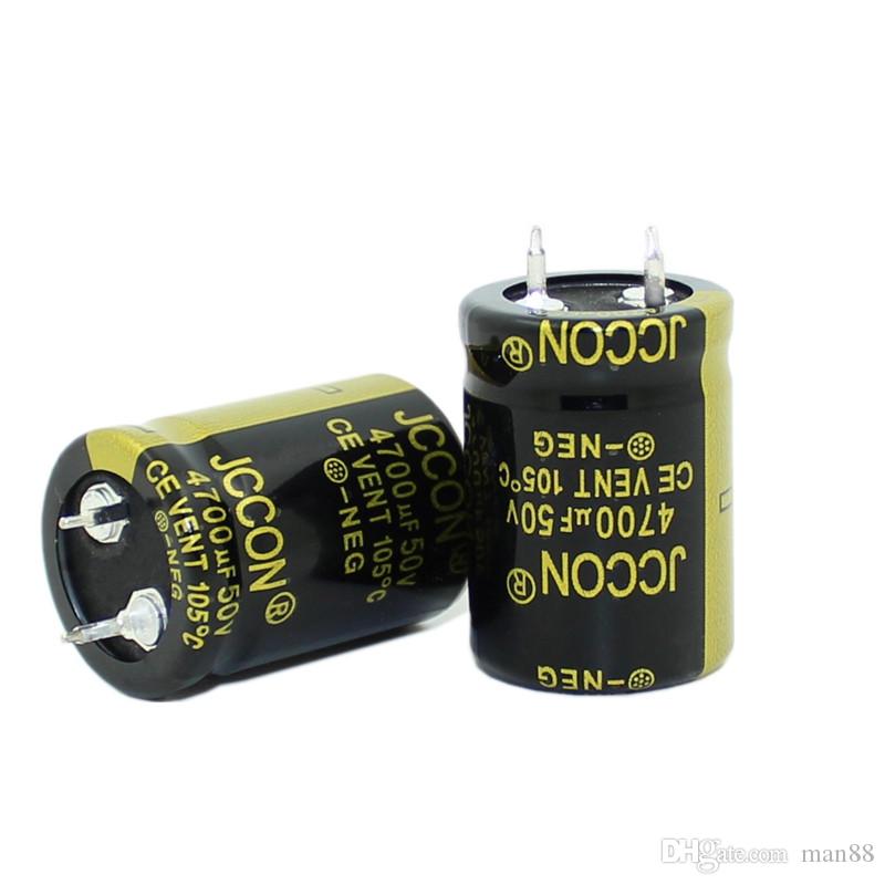 JCCON horn aluminum electrolytic capacitor 50v4700uf volume 22*30 audio amplifier audio