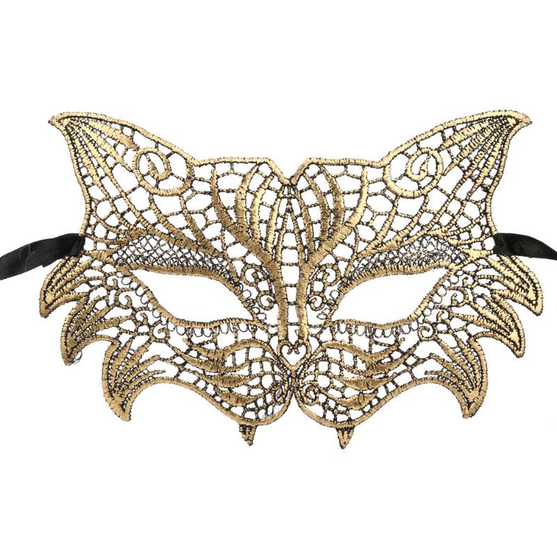 Girl female sexy ball lace mask cat female masquerade party eye mask cat Halloween costume ball costume