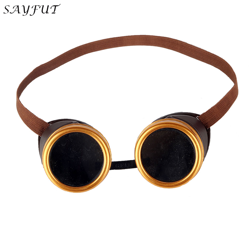 SAYFUT Yellow Brown Frame Goggles Steampunk Welding Party Goth Cosplay Vintage Goggles
SAYFUT Yellow Brown Frame Goggles Steampunk Welding Party Goth Cosplay Vintage Goggles