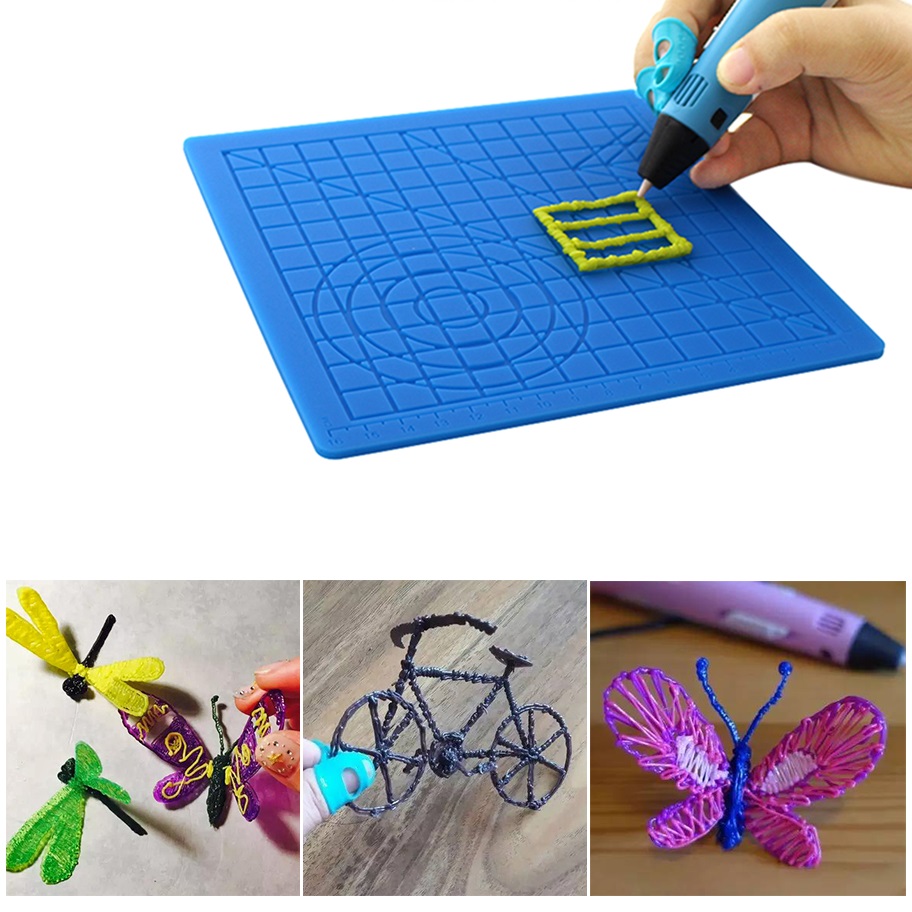 Multipurpose 3D Printing Pen Template Soft Silicone Mat 3D Drawing Tools Children Gift Copy Board With Fingerstall 3D Pprinter Accessories
Multipurpose 3D Printing Pen Template Soft Silicone Mat 3D Drawing Tools Children Gift Copy Board With Fingerstall 3D Pprinter Accessories