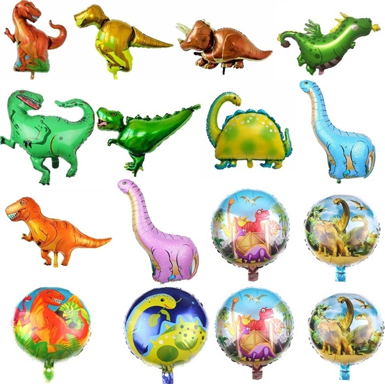 New Jurassic Dinosaur Balloon Tyrannosaurus Raptor Triceratosaurus Baby Birthday Balloons Party Decorated Aluminum Film Balloon I525, Multicolor
New Jurassic Dinosaur Balloon Tyrannosaurus Raptor Triceratosaurus Baby Birthday Balloons Party Decorated Aluminum Film Balloon I525, Multicolor